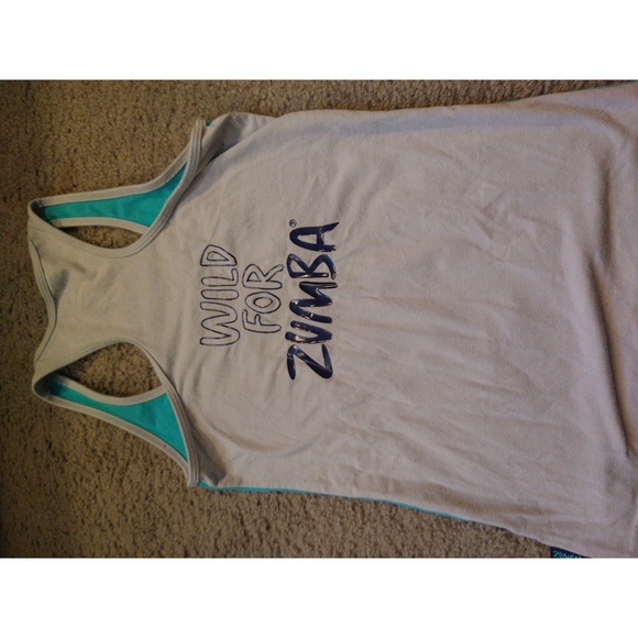 FUN - ZUMBA WILD TANK TOP - VERY CUTE - MEDIUM - Picture 4 of 4